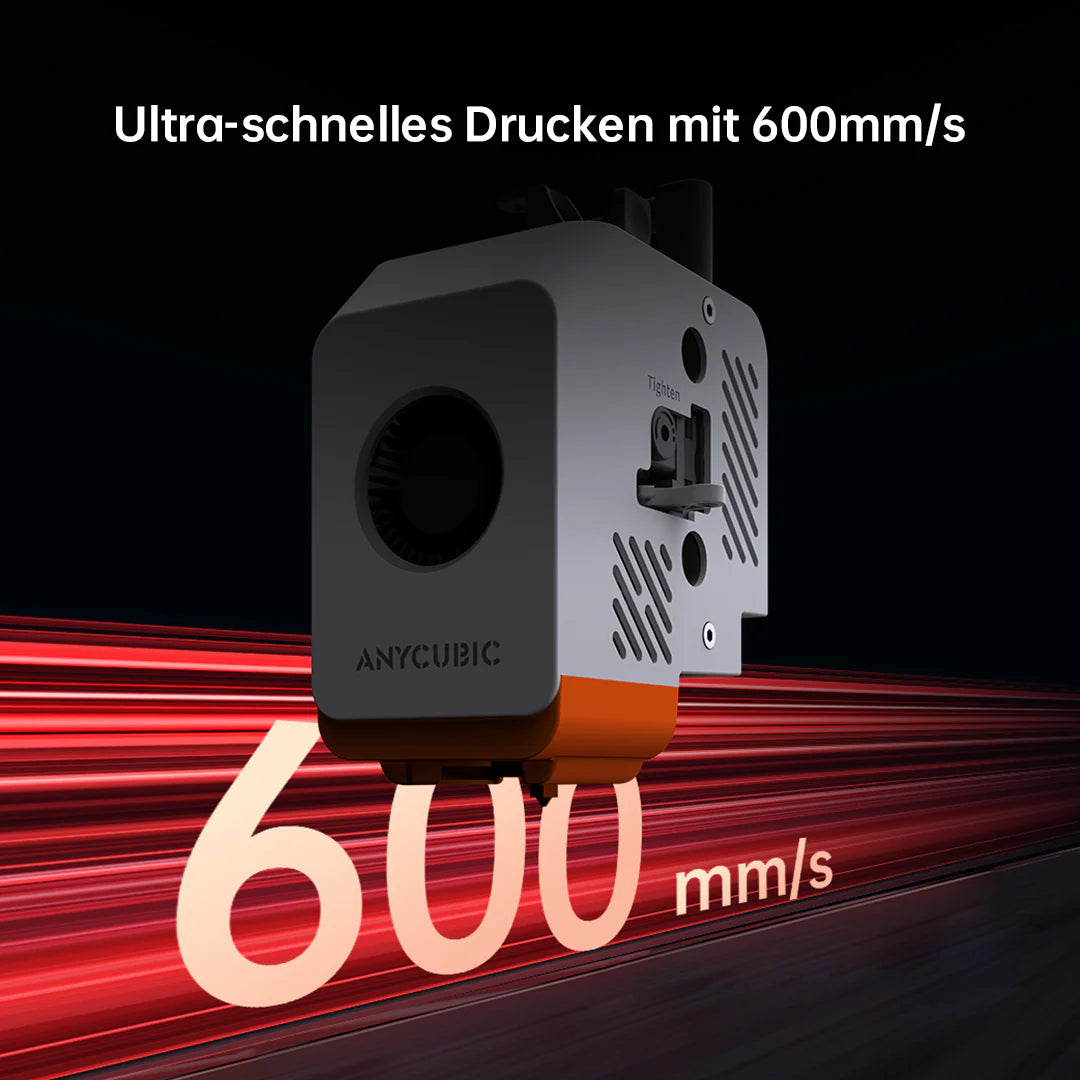 Anycubic Kobra S1 Combo 3D-Drucker CoreXY 600 mm/s Mehrfarbdruck bis 8 Farben mit ACE Pro Filamenttrocknung LeviQ 3.0 Druckvolumen 250x250x250 mm