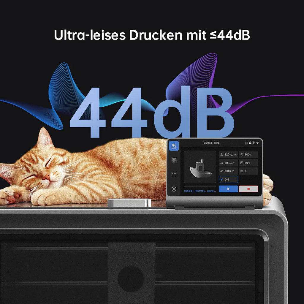Anycubic Kobra S1 Combo 3D-Drucker CoreXY 600 mm/s Mehrfarbdruck bis 8 Farben mit ACE Pro Filamenttrocknung LeviQ 3.0 Druckvolumen 250x250x250 mm