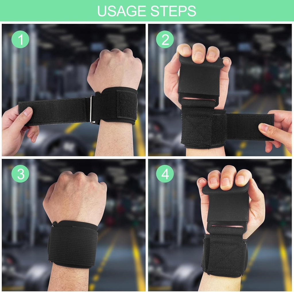 Zughilfen Lifting Straps Krafttraining Gewichtheben Griffhilfe Powerlifting