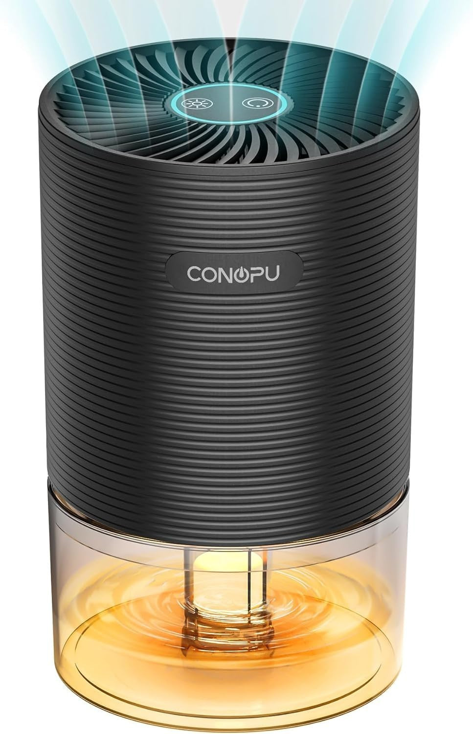 Conopu Elektrischer Luftentfeuchter 300 ml/Tag kompakt energiesparend leise