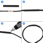 Schrumpfschlauch Set 900 Stück 2:1, PE Schrumpfschlauch Sortiment 1–13 mm für Kabelisolierung, Reparatur & DIY