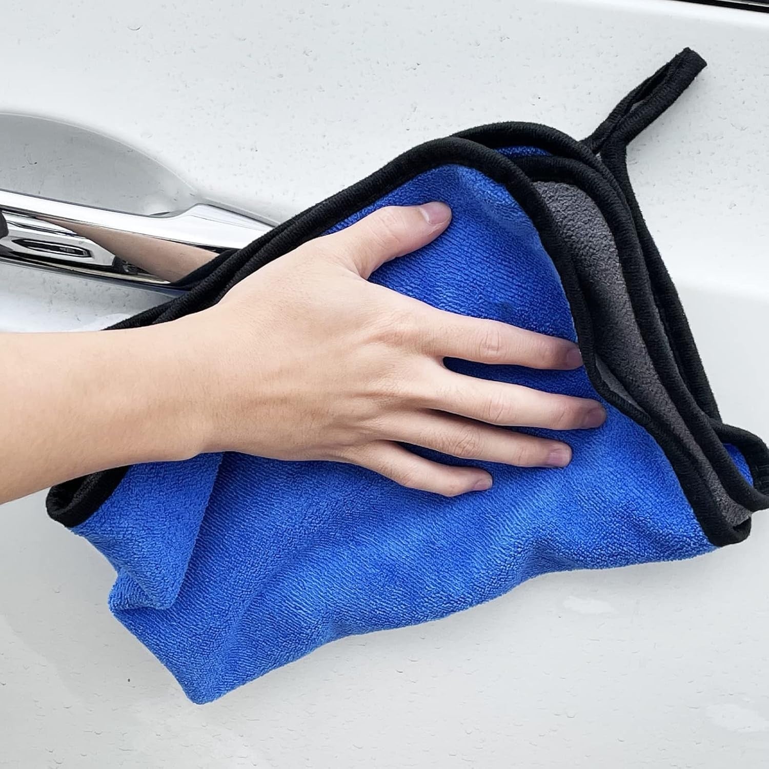 Mikrofasertuch Poliertuch Trockentuch 6 Stück 400 GSM 60x40 Auto lackschonend