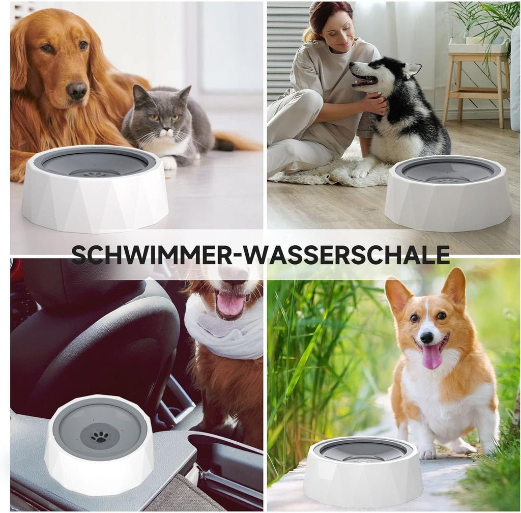 Wassernapf Hund Auslaufsicher Trinknapf Reisenapf Anti Schwapp Rutschfest Katzen