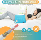 Comfytemp Heizkissen K9061 für Rücken Nacken Schultern Bauch, 30x60 cm, 9 Heizstufen, Timer 10–90 Min, Überhitzungsschutz, Abschaltautomatik, weiches Flanell