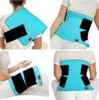 Comfytemp Heizkissen K9061 für Rücken Nacken Schultern Bauch, 30x60 cm, 9 Heizstufen, Timer 10–90 Min, Überhitzungsschutz, Abschaltautomatik, weiches Flanell