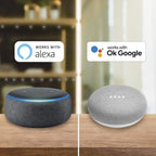 Hama WiFi Wandleuchte Smart Home 176563 dimmbar IP44 außen innen mit App Sprachsteuerung Alexa Google 2700K bis 6500K LED 300 Lumen