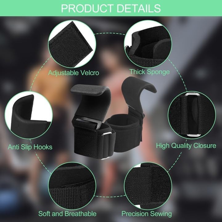 Zughilfen Lifting Straps Krafttraining Gewichtheben Griffhilfe Powerlifting