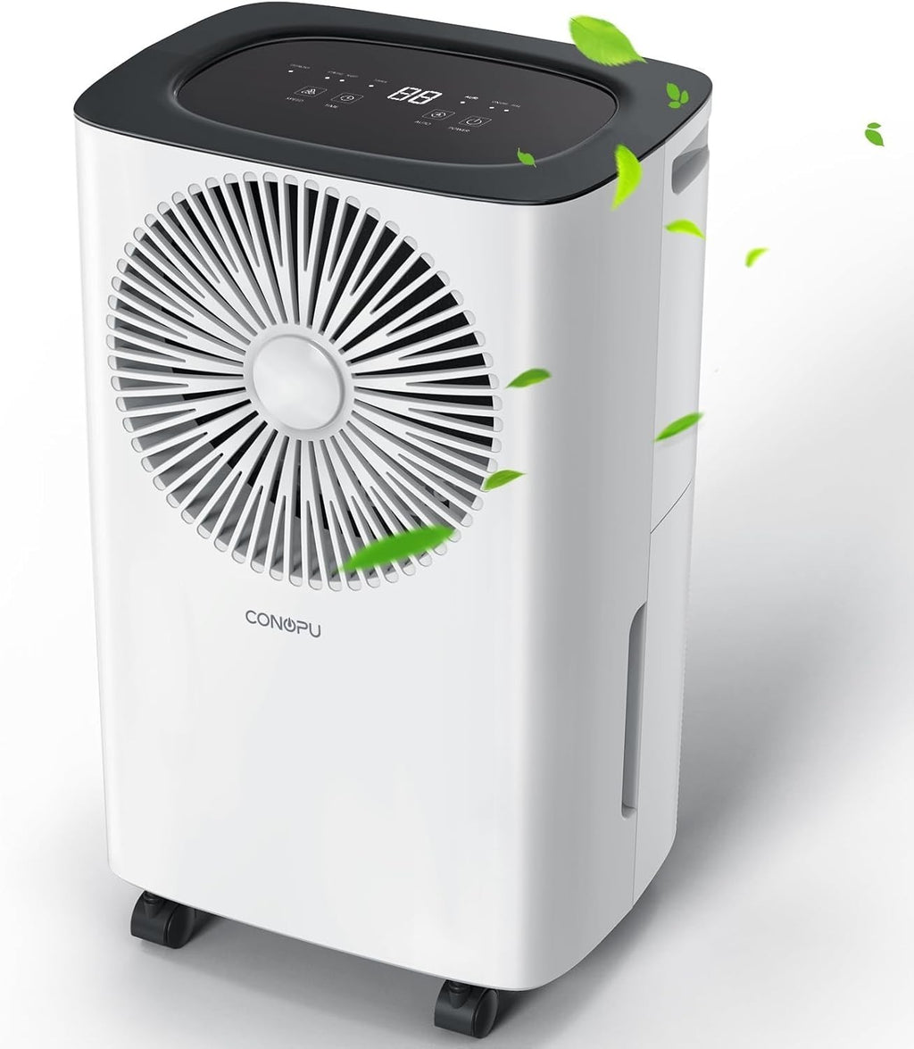 CONOPU Luftentfeuchter 12L/Tag Raumentfeuchter Auto Entfeuchtung 24H-Timer