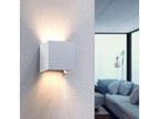 Hama WiFi Wandleuchte Smart Home 176563 dimmbar IP44 außen innen mit App Sprachsteuerung Alexa Google 2700K bis 6500K LED 300 Lumen
