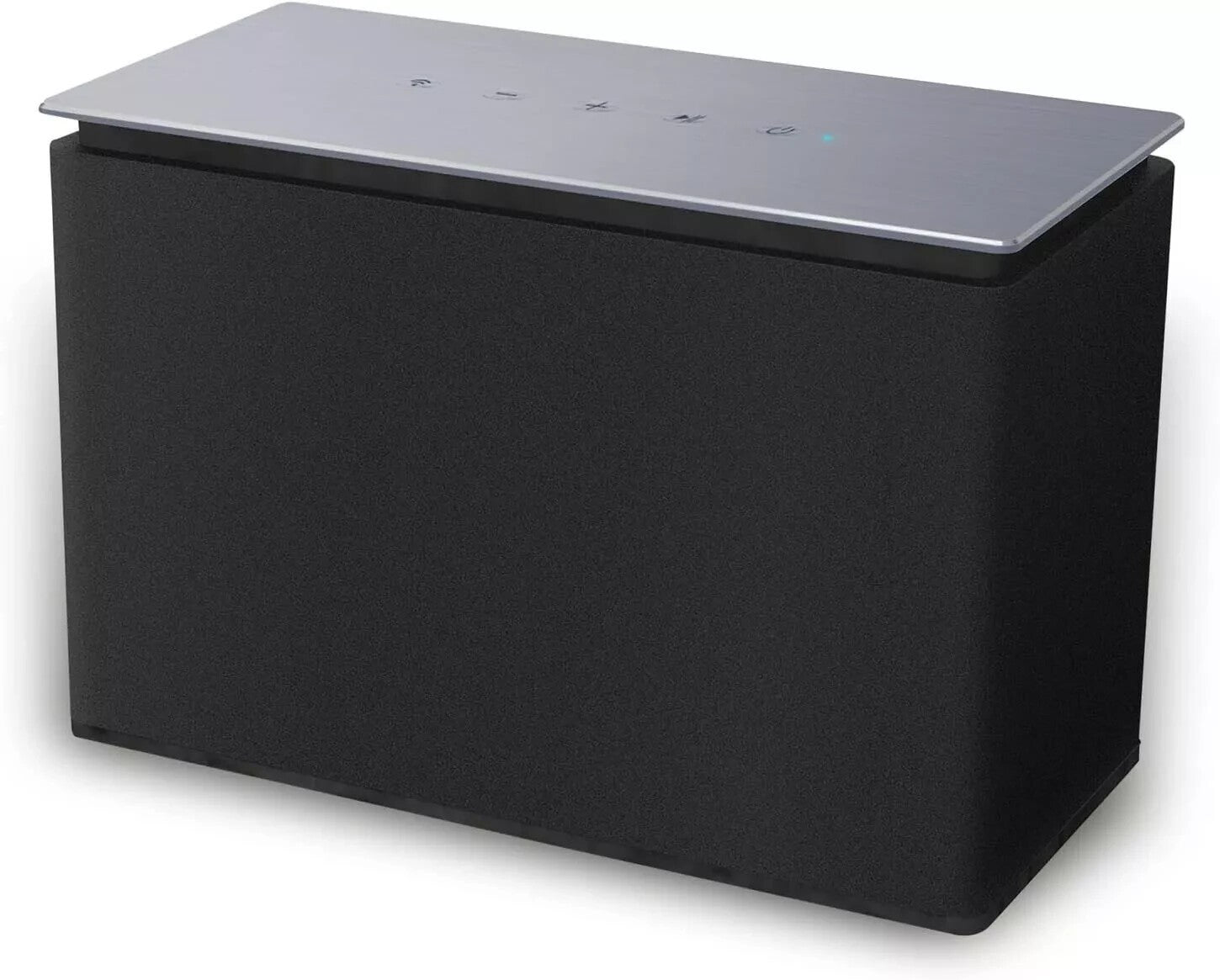 DYON Area S Multiroom Lautsprecher WLAN Bluetooth mit App Steuerung, 10 W RMS Akku Speaker für Spotify TuneIn Internetradio, kabellos für Innen und Außen