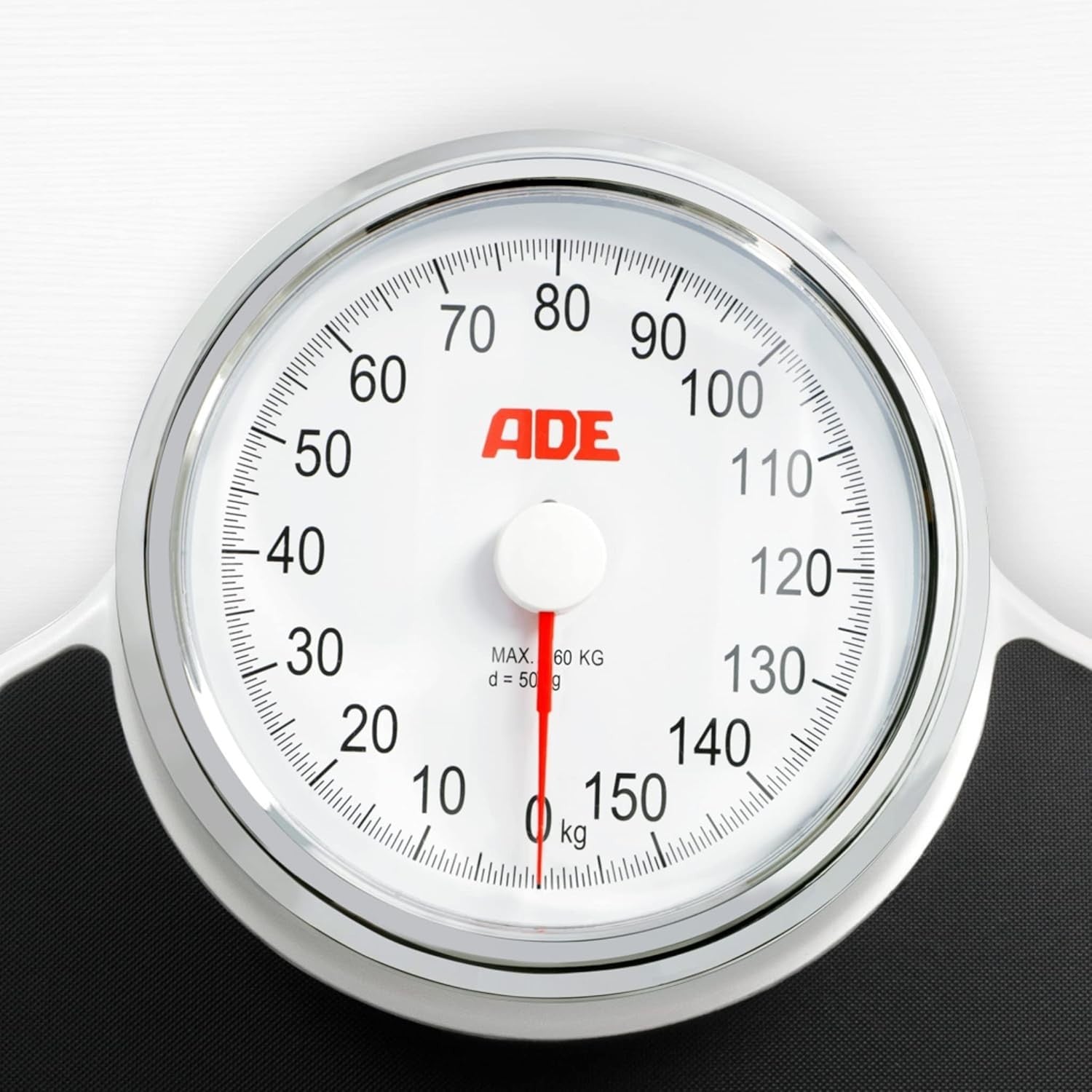 ADE Personenwaage Mechanisch Analog 160 kg XL Badezimmerwaage Retro Design