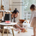 Conopu Luftentfeuchter 300ml/Tag elektrisch leise energiesparend für Räume bis 15 m² mit Nachtlicht 7 Farben Auto Abschaltung 600ml Tank
