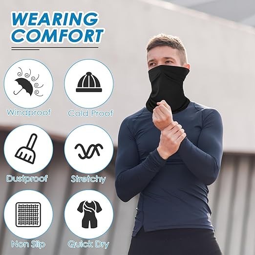 Multifunktionstuch Schlauchschal Halstuch Motorrad Fahrrad Outdoor 2 Stück Maske