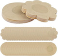 Rseuphiee Nippelabdeckungen Damen 60 Stück selbstklebend, unsichtbare Einweg Nippel Patches, atmungsaktiver Vliesstoff, rund & Blumenform, matt für Kleider, Tops, Bademode & rückenfreie Outfits