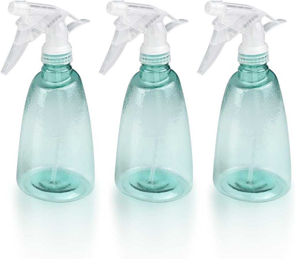 3x Sprühflasche 500ml Pflanzen Zerstäuber Leerflasche transparent Sprayer Blumen