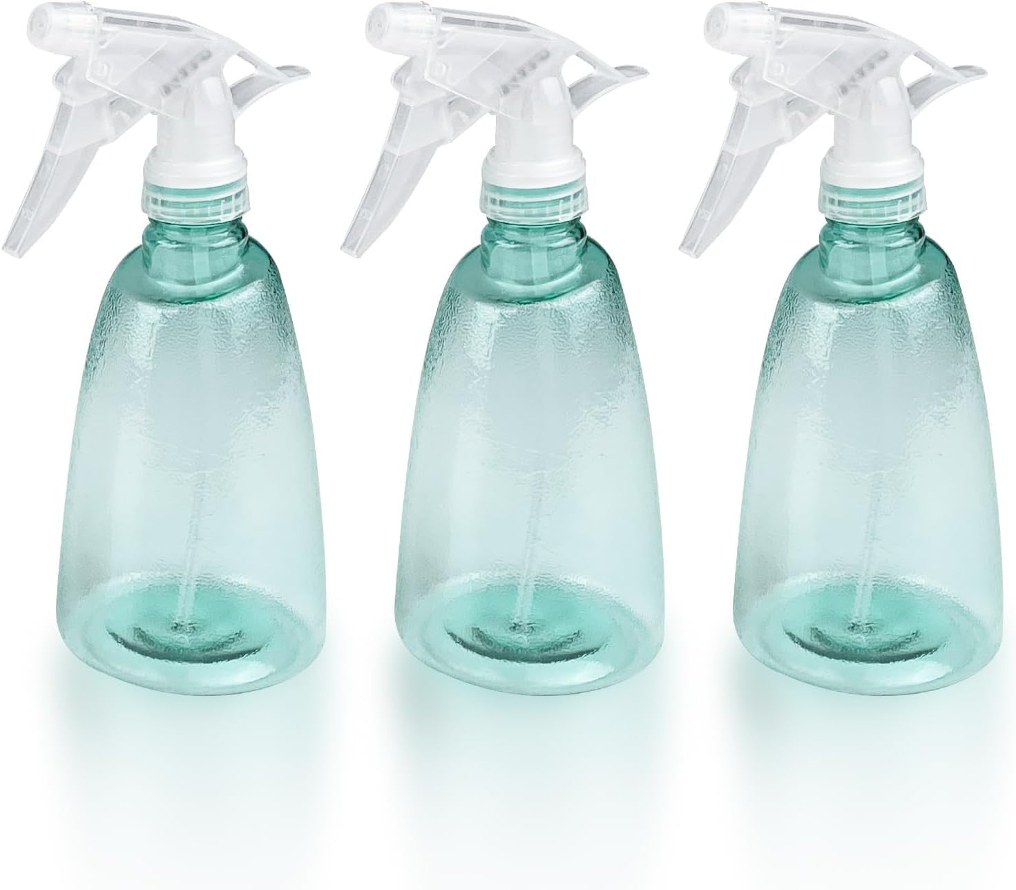 3x Sprühflasche 500ml Pflanzen Zerstäuber Leerflasche transparent Sprayer Blumen