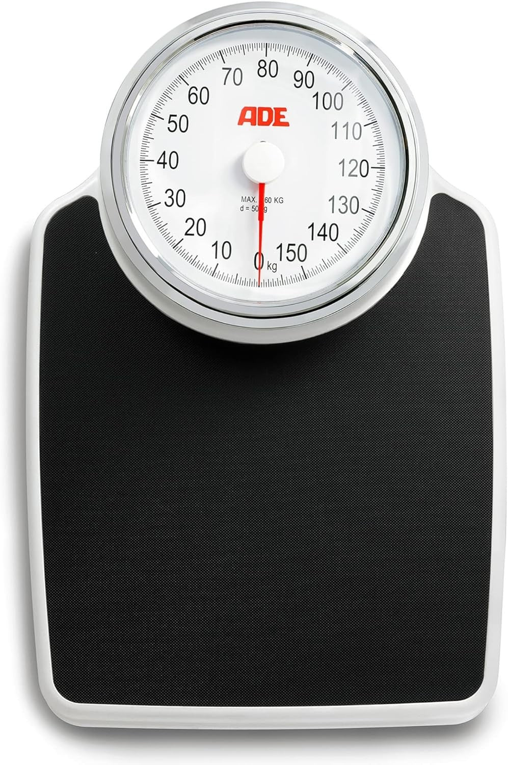 ADE Personenwaage Mechanisch Analog 160 kg XL Badezimmerwaage Retro Design