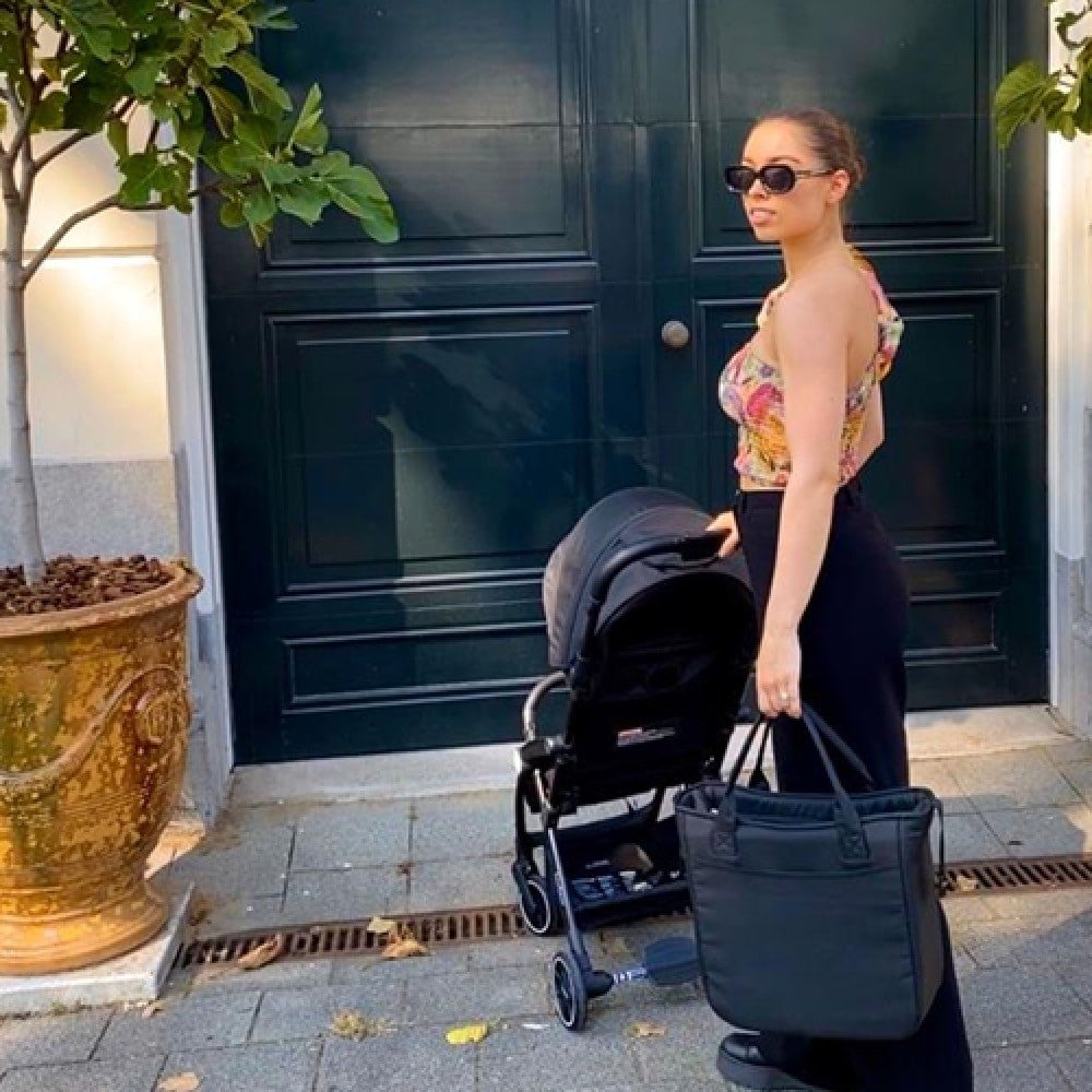 Leclerc Baby Wickeltasche Kinderwagen Zubehör Tasche mit Wickelunterlage Blau