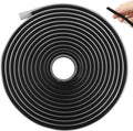 Butyl Dichtungsband 9,5 mm x 4 m Selbstklebend Wasserdicht UV-beständig Dichtband für Auto Scheinwerfer Fenster Rohr aus synthetischem Kautschuk hitzebeständig