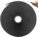 Butyl Dichtungsband 9,5 mm x 4 m Selbstklebend Wasserdicht UV-beständig Dichtband für Auto Scheinwerfer Fenster Rohr aus synthetischem Kautschuk hitzebeständig