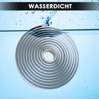 Butyl Dichtungsband 9,5 mm x 4 m Selbstklebend Wasserdicht UV-beständig Dichtband für Auto Scheinwerfer Fenster Rohr aus synthetischem Kautschuk hitzebeständig