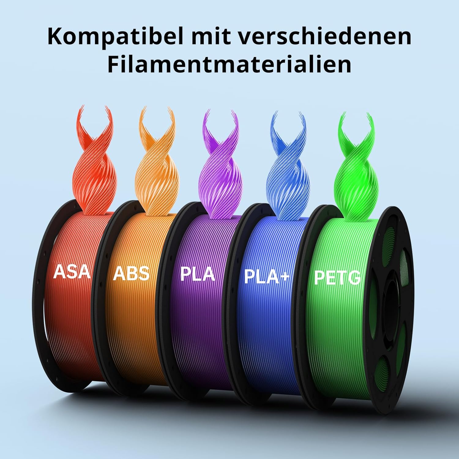 Anycubic Kobra S1 Combo 3D-Drucker CoreXY 600 mm/s Mehrfarbdruck bis 8 Farben mit ACE Pro Filamenttrocknung LeviQ 3.0 Druckvolumen 250x250x250 mm
