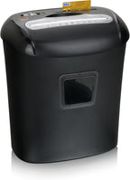 Peach PS500-40 Aktenvernichter P-4 Kreuzschnitt 12 Blatt für CDs Kreditkarten 21L Behälter Start Stopp Automatik Homeoffice Büro