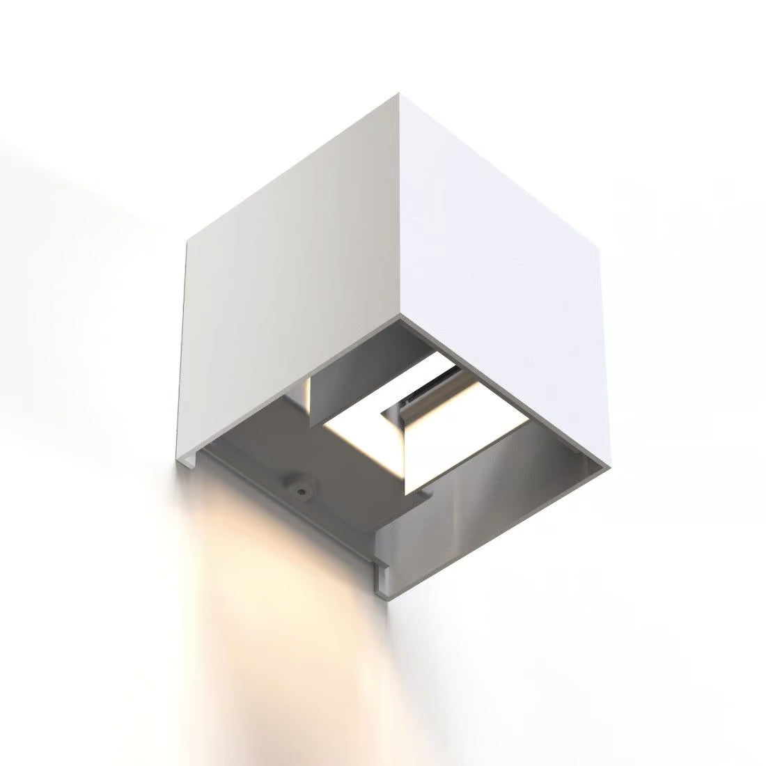 Hama WiFi Wandleuchte Smart Home 176563 dimmbar IP44 außen innen mit App Sprachsteuerung Alexa Google 2700K bis 6500K LED 300 Lumen