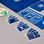 Superclub PSG Manager Kit Erweiterung Fussball Brettspiel Paris Saint-Germain mit Manager-Ordner Notizbuch und Club-Block Englisch Französisch